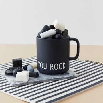 Design Letters favoritkop med hank 25 cl - You rock - Design Letters