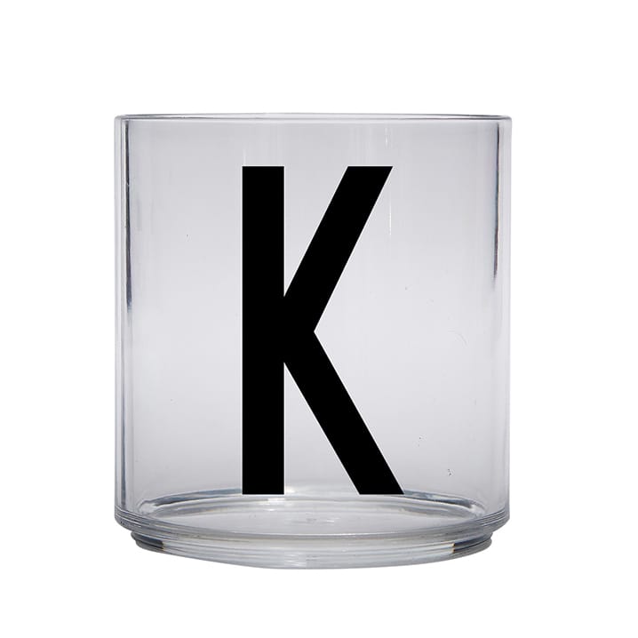 Design Letters Kids glas, K Design Letters