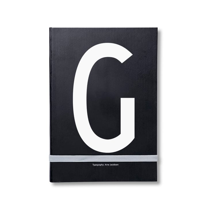 Design Letters personlig notesbog - G - Design Letters