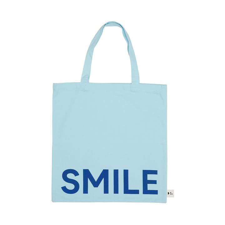 Design Letters Tote bag taske - Blue - Design Letters