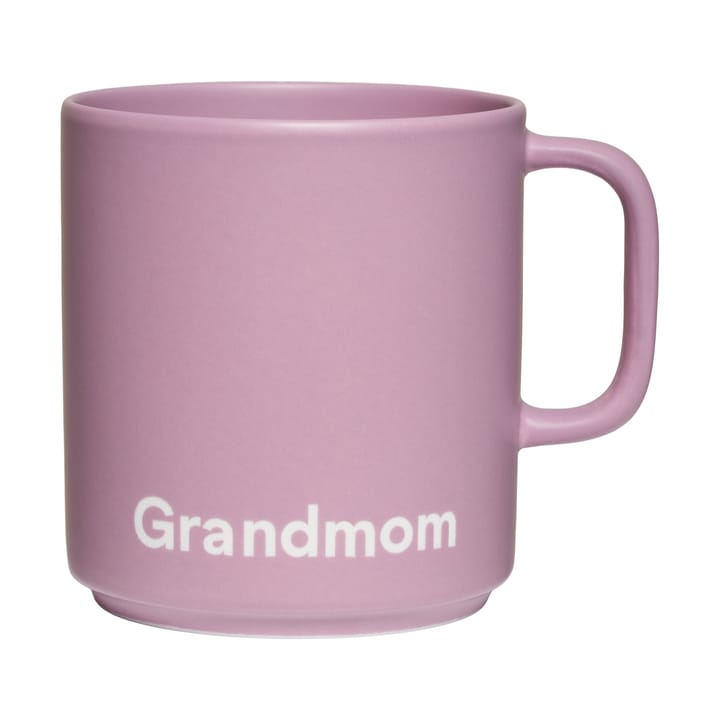 Design Letters VIP favoritkop med hank 25 cl, Grandmom-lavender Design Letters