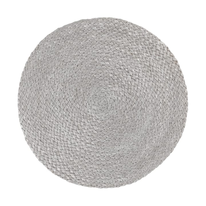 Elin dækkeserviet Ø38 cm, Silver grey Dixie