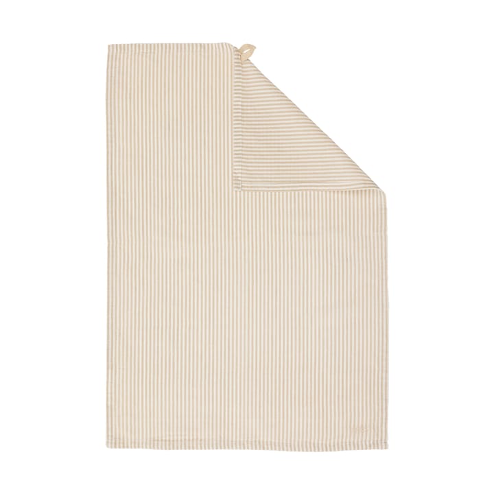 Ernst viskestykke smalstribet 47x70 cm, Beige-hvid ERNST