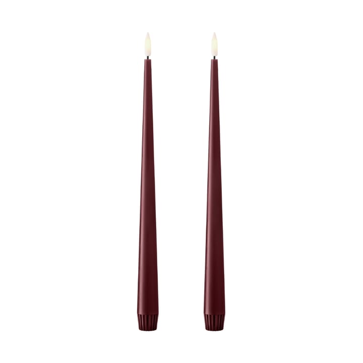 ester & erik kronelys LED 30 cm 2-pak, 44/2 Deep Wine ester & erik