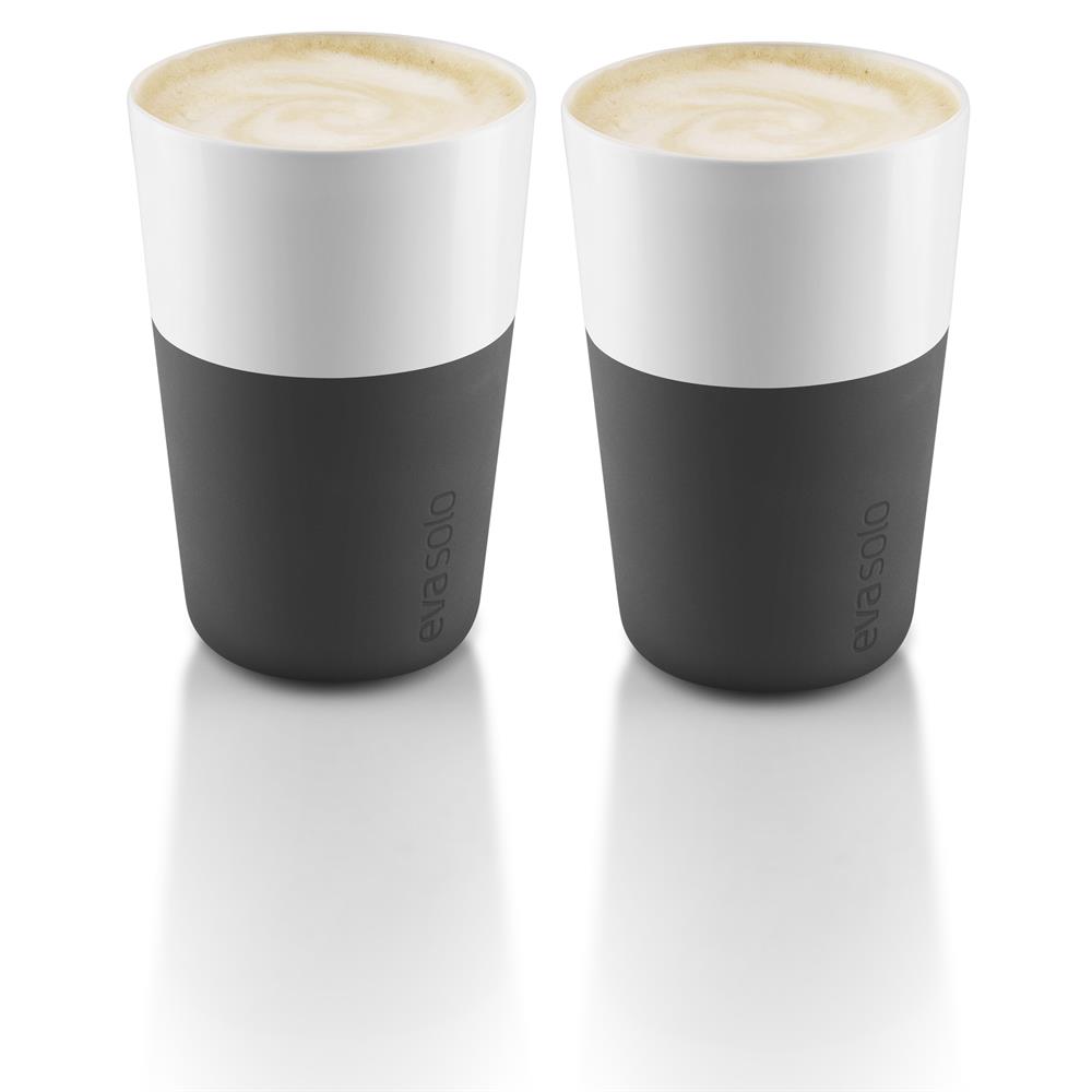 Eva Solo Eva Solo Cafe Latte krus 2-pak Black