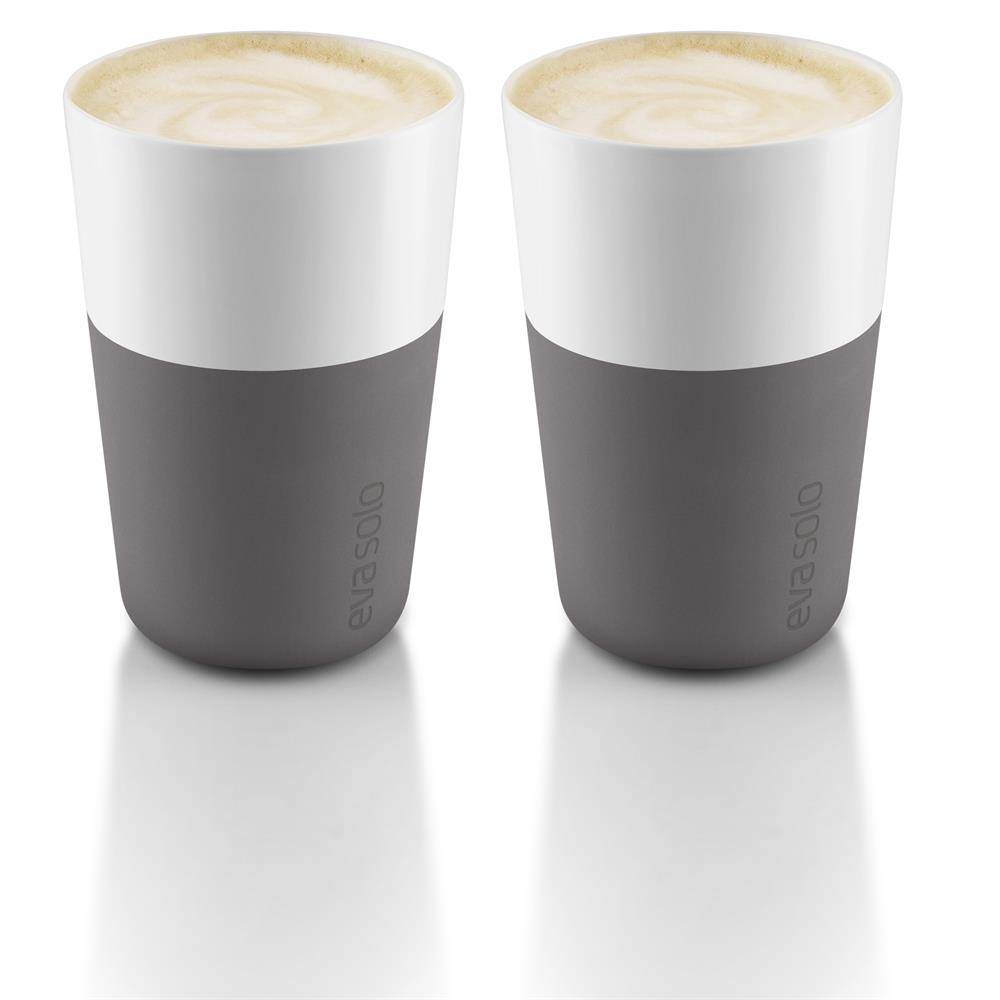 Eva Solo Eva Solo Cafe Latte krus 2-pak Elephant grey