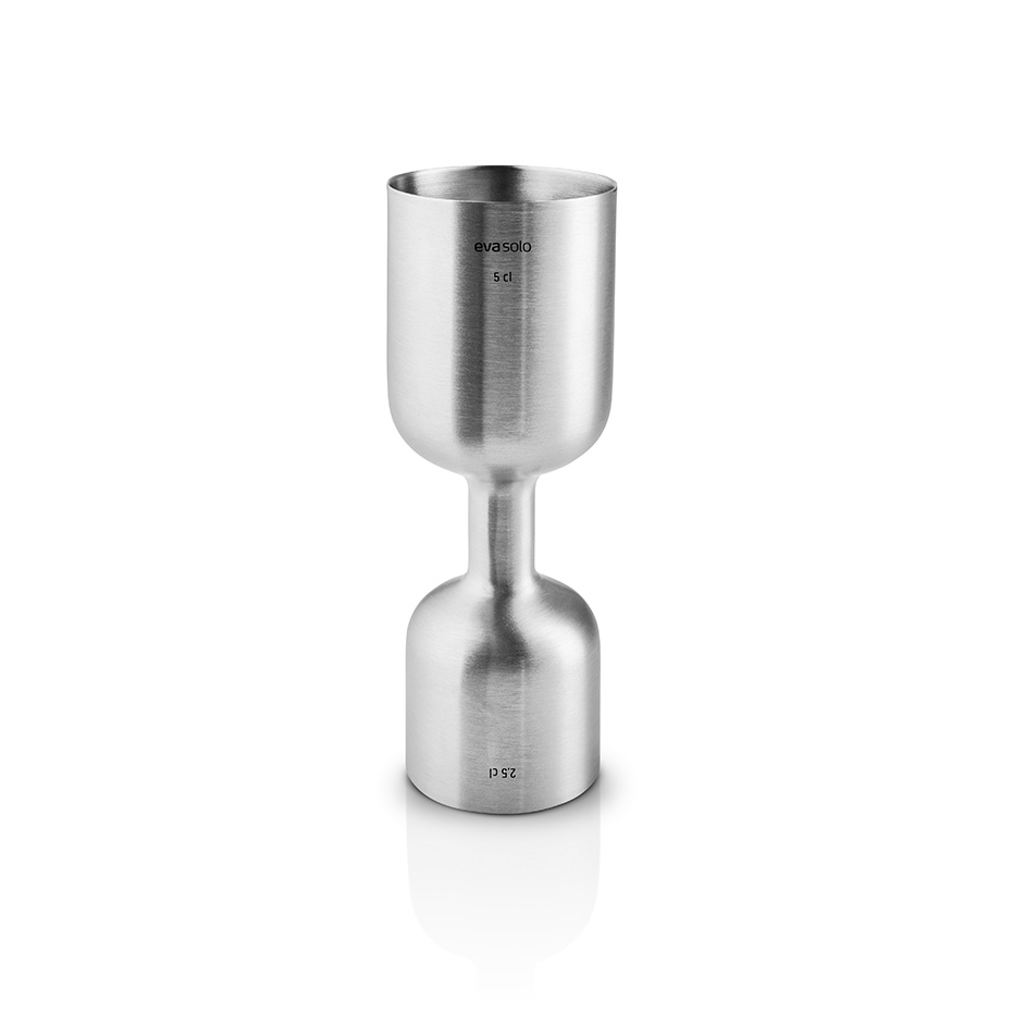 Eva Solo Liquid lounge måleglas 5 cl Brushed steel