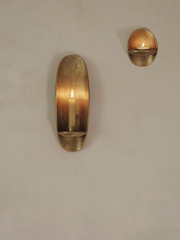 Agapé fyrfadsstage væg - Brass finish - ferm LIVING