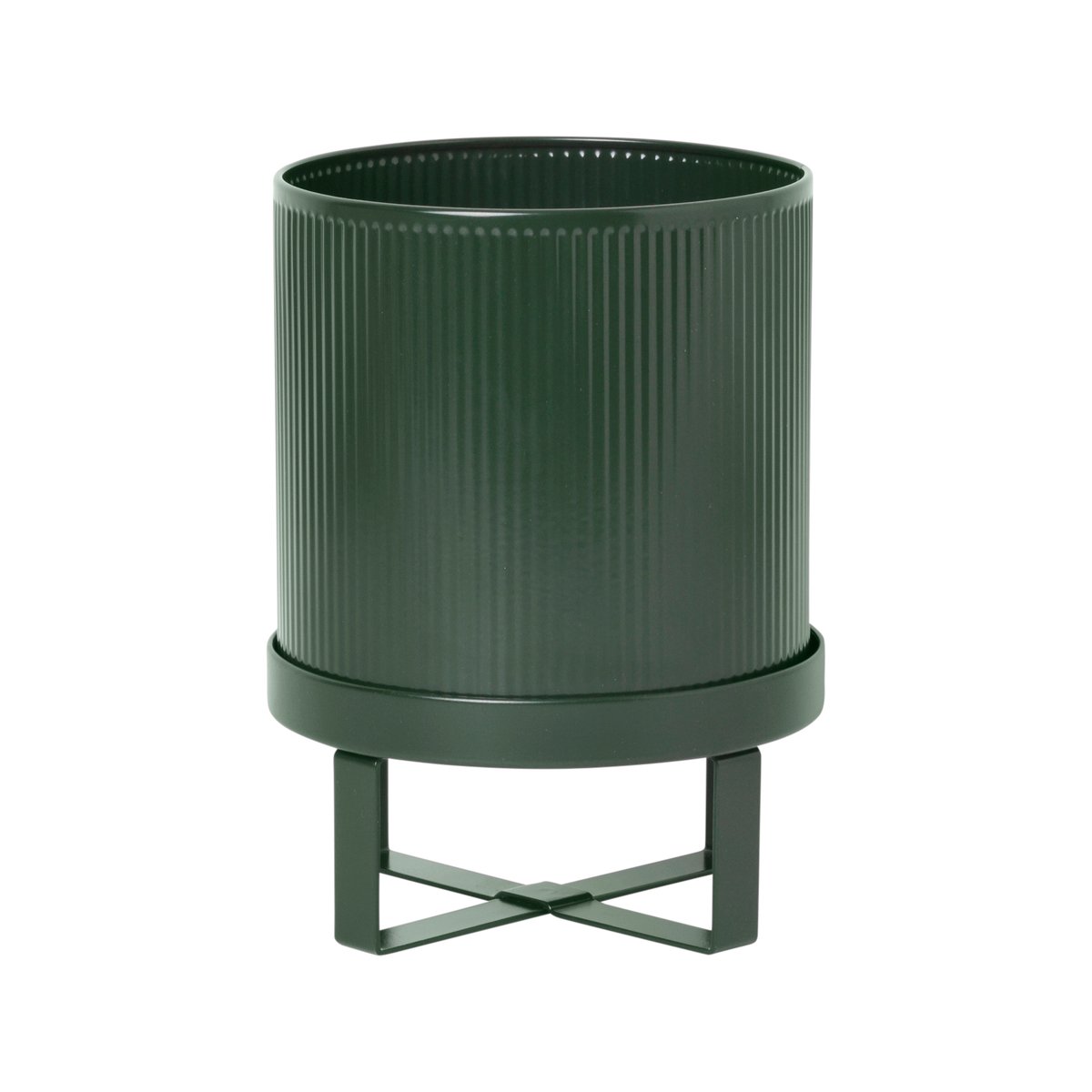 ferm LIVING Bau urtepotte lille Ø18 cm Dark green