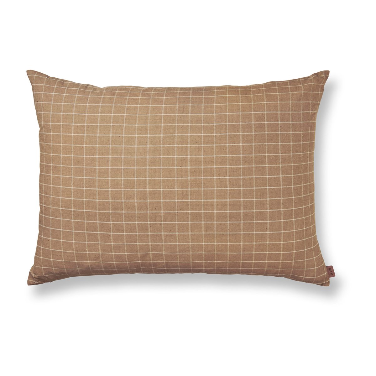 ferm LIVING Brown pude 60×80 cm Check