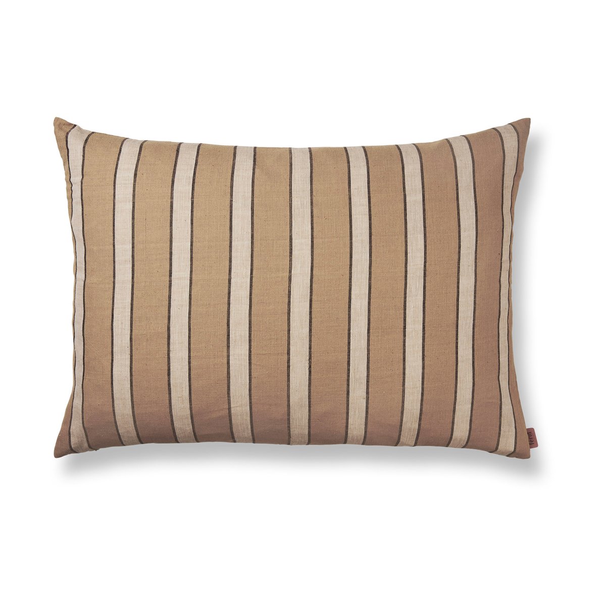 ferm LIVING Brown pude 60×80 cm Stripe