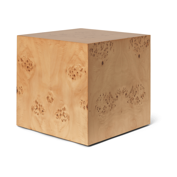 Burl Cube sidebord 40x40 cm, Natural ferm LIVING