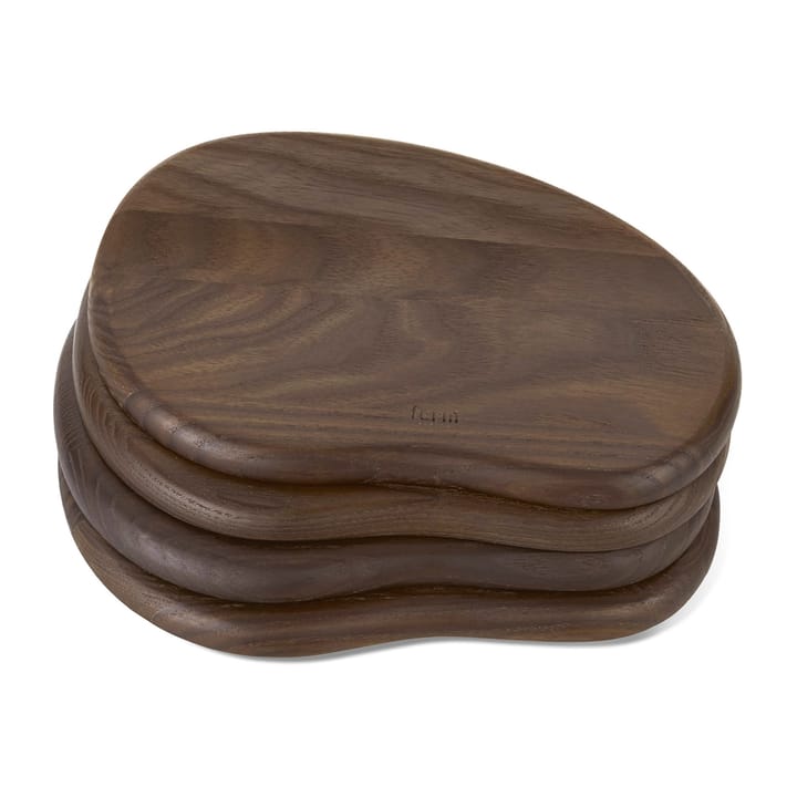 Cairn butter boards bakke 4 dele, Dark brown ferm LIVING