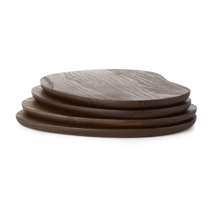 Cairn butter boards bakke 4 dele, Dark brown ferm LIVING