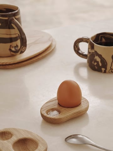 Cairn æggebæger 2-pak - Oak - ferm LIVING