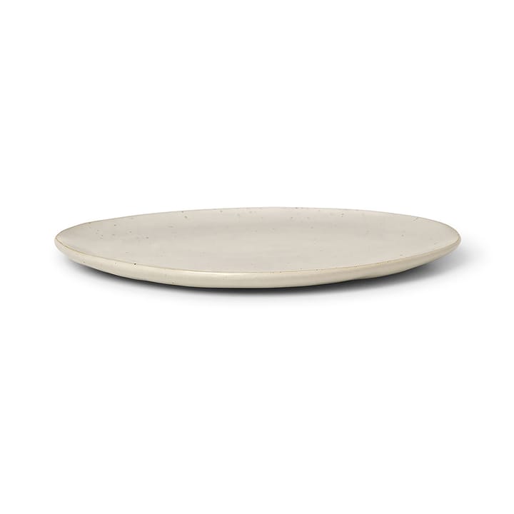 Flow tallerken 22 cm - Offwhite speckle - Ferm Living