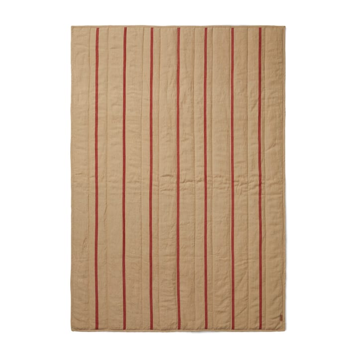 Grand plaid 120x170 cm - Camel/Red - Ferm LIVING