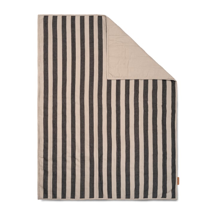 Grand plaid 120x170 cm - Sand-black - Ferm LIVING