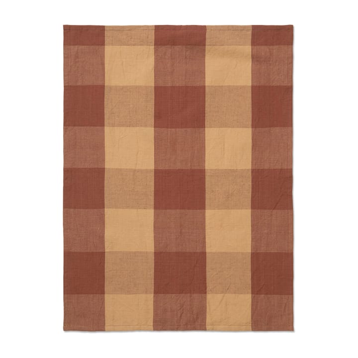 Hale viskestykke 50x70 cm - Peach/Spice red - Ferm LIVING