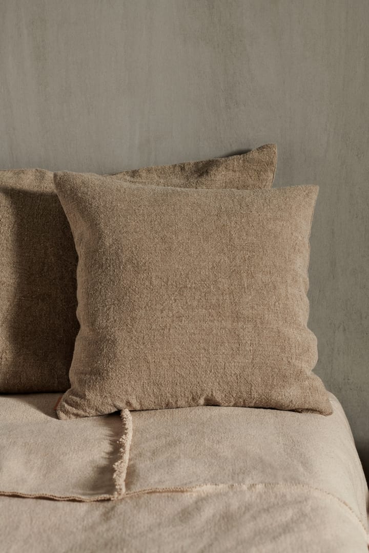 Heavy Linen pude 50x50 cm, Natural ferm LIVING