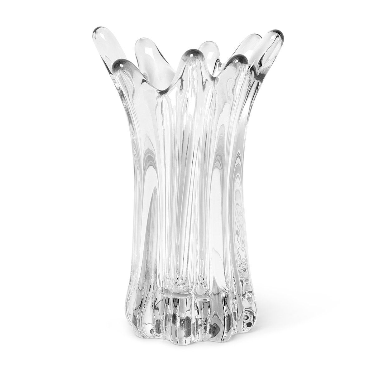 ferm LIVING Holo vase Ø15 cm Clear