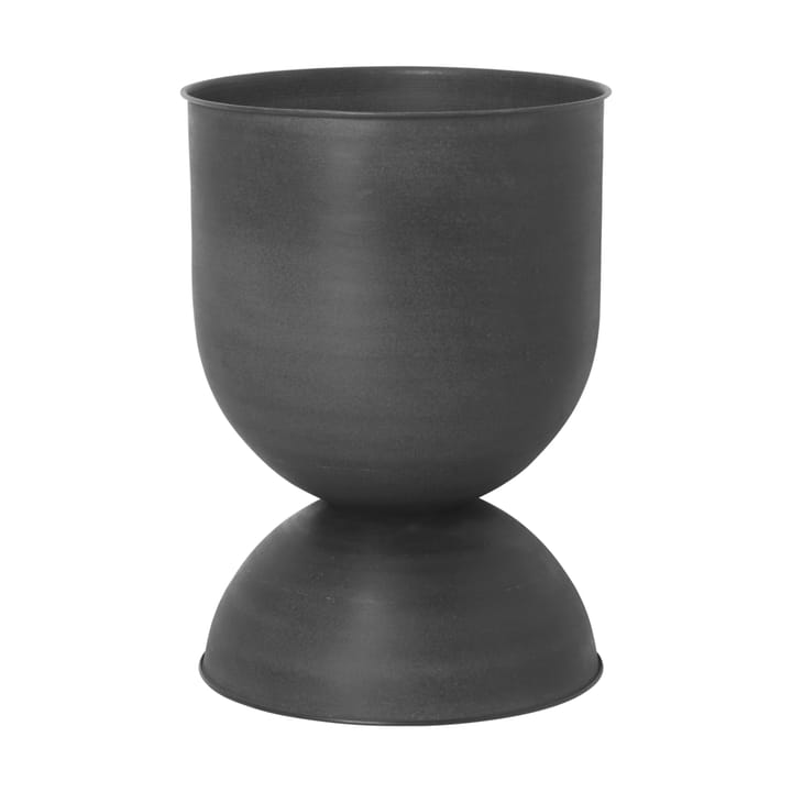 Hourglass krukke medium Ø41 cm, Sort-mørkegrå ferm LIVING