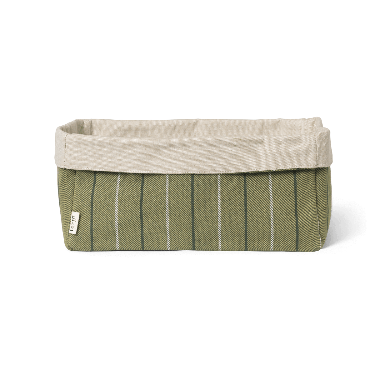 ferm LIVING Ito Kitchen Basket brødkurv 19×30 cm Natural-seaweed