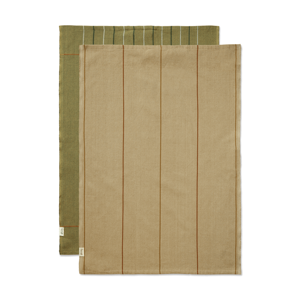 ferm LIVING Ito viskestykke 50×70 cm 2-pak Seaweed-flax