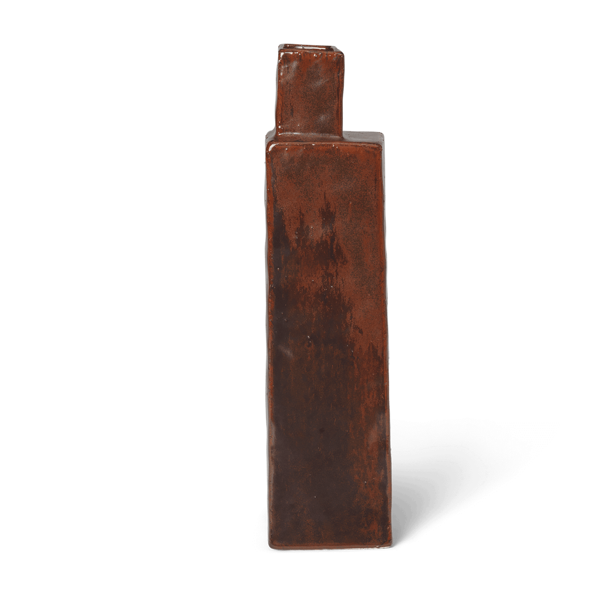 ferm LIVING Koa vase H40 Red brown