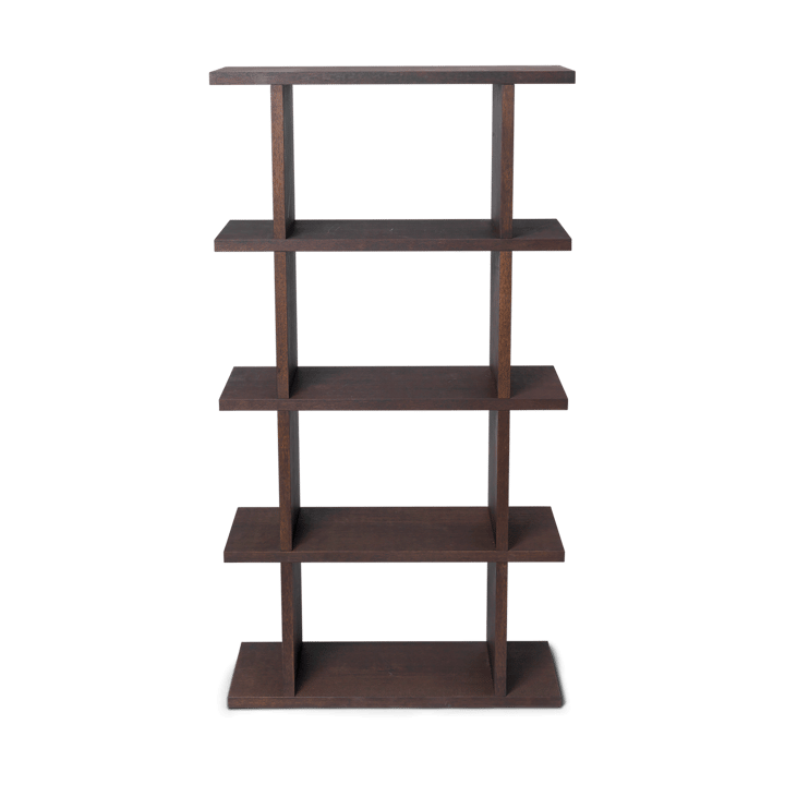 Kona bogreol 1x4 - Dark stained - Ferm Living