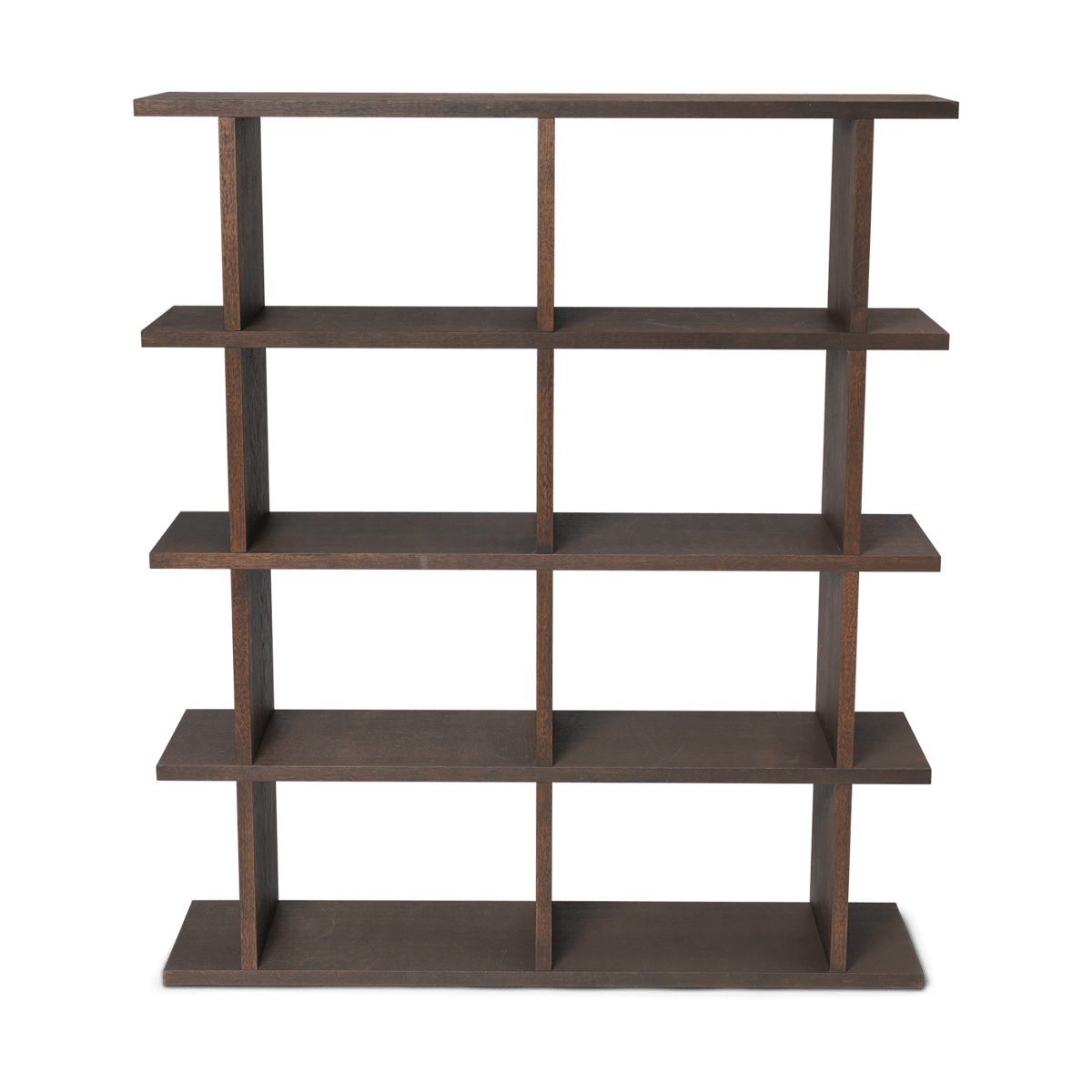 ferm LIVING Kona bogreol 2×4 Dark stained