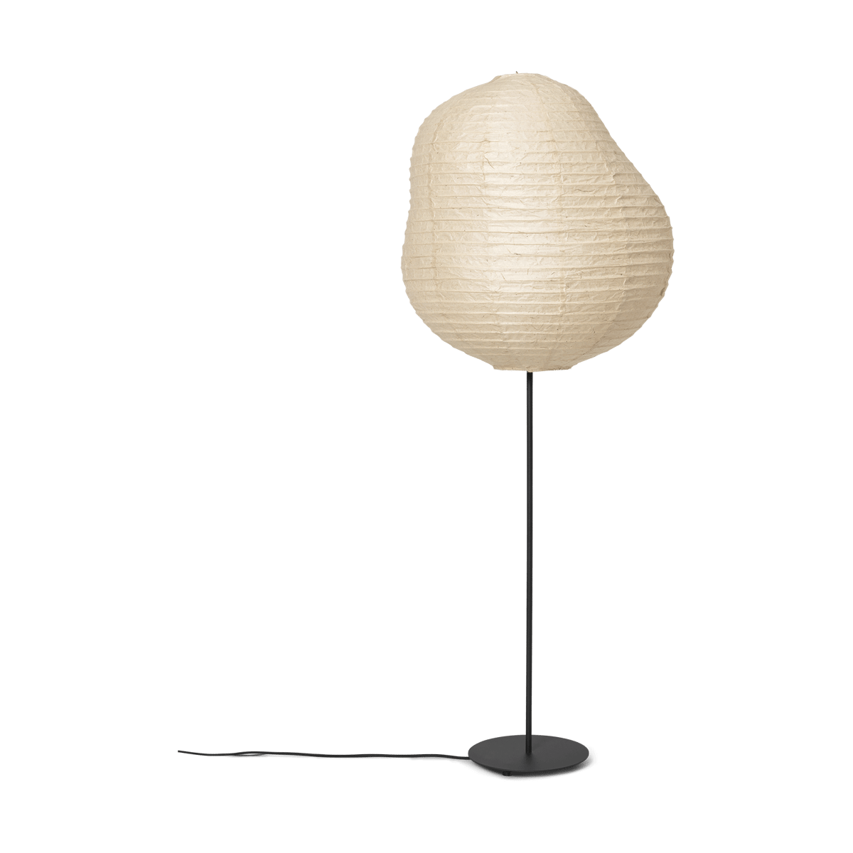 ferm LIVING Kurbis gulvlampe high Natural-black