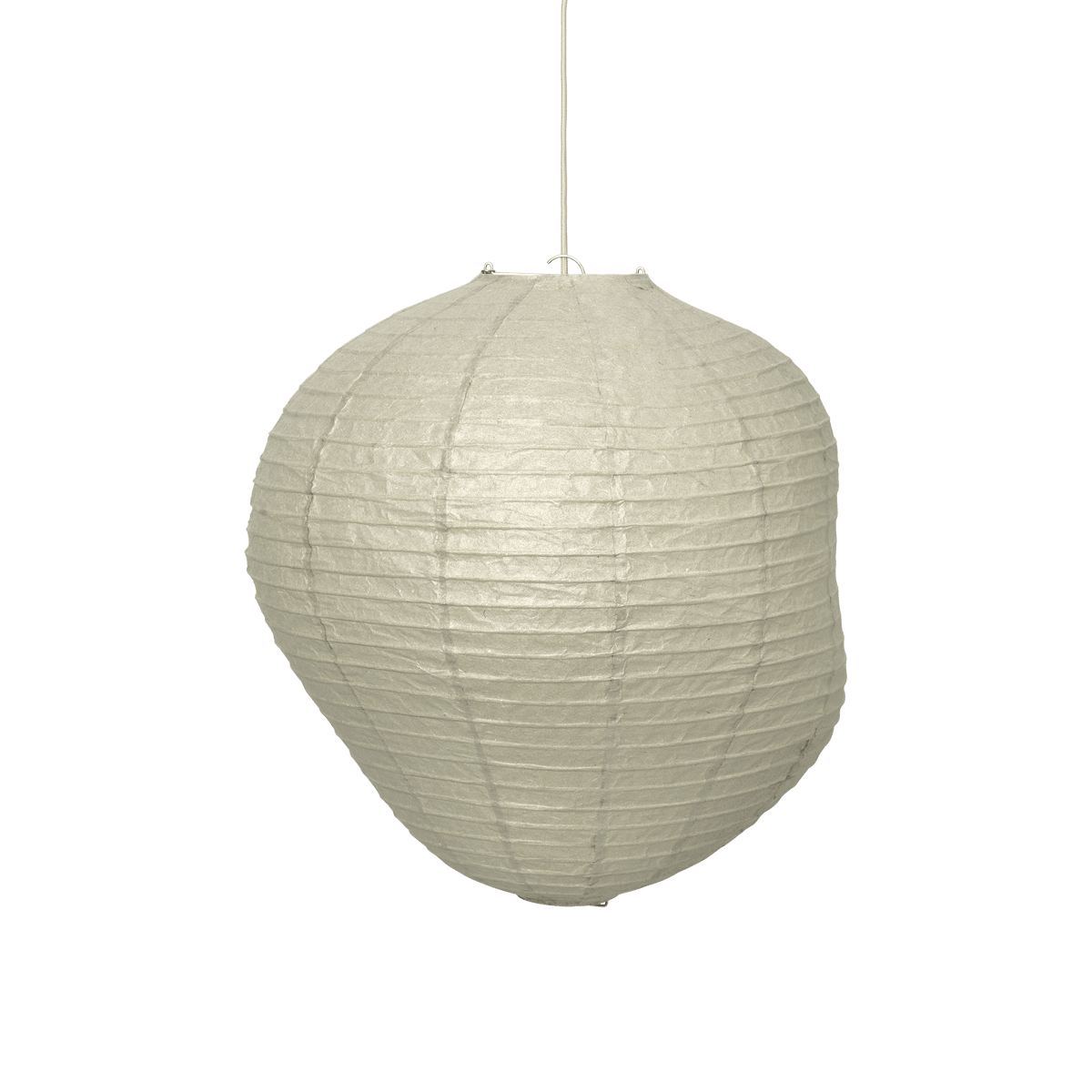 ferm LIVING Kurbis lampeskærm 60 cm Dark sage