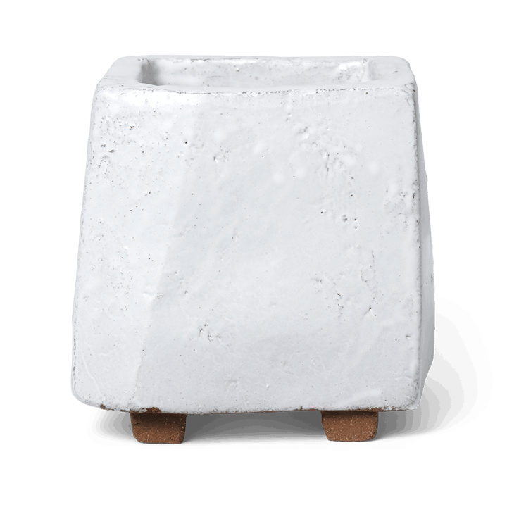 Kurinu blomsterkrukke 16 cm, White ferm LIVING