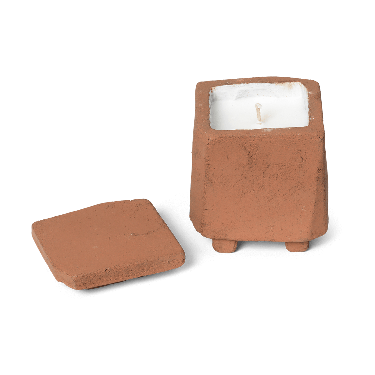 ferm LIVING Kurinu duftlys 40 h Terracotta