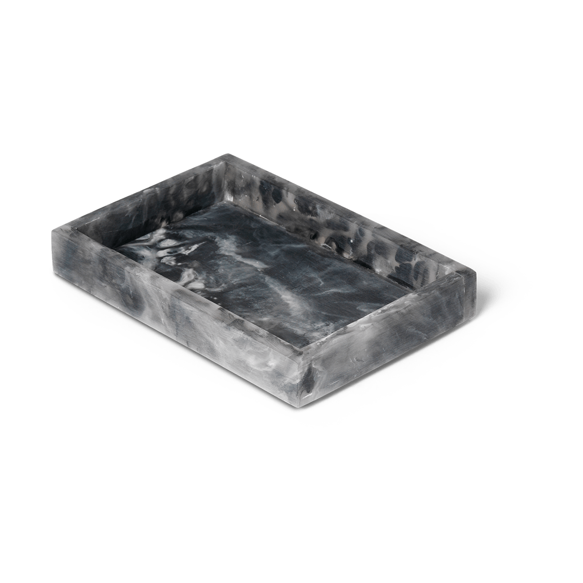 ferm LIVING Mist dekorationsbakke 10×15 cm Charcoal