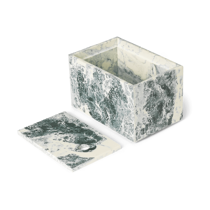 Mist opbevaringsboks 10x15 cm, Emerald-off white ferm LIVING