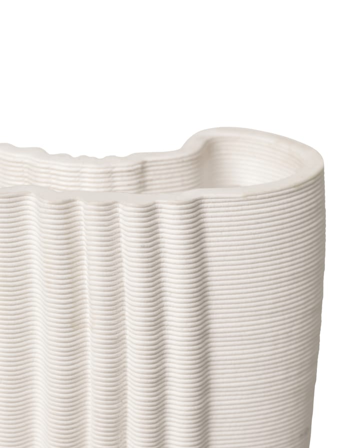 Moire vase 19x30 cm, Offwhite ferm LIVING