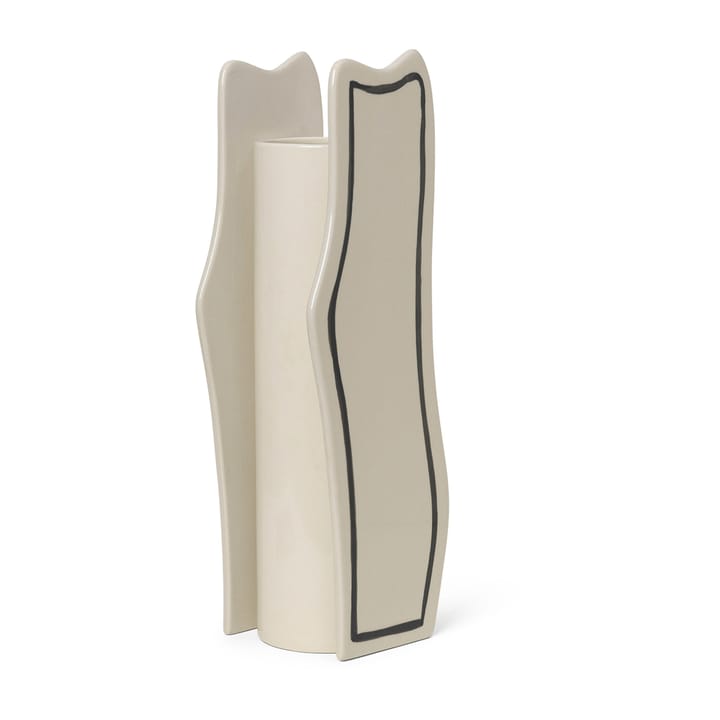 Paste vase slim 35 cm, Offwhite ferm LIVING