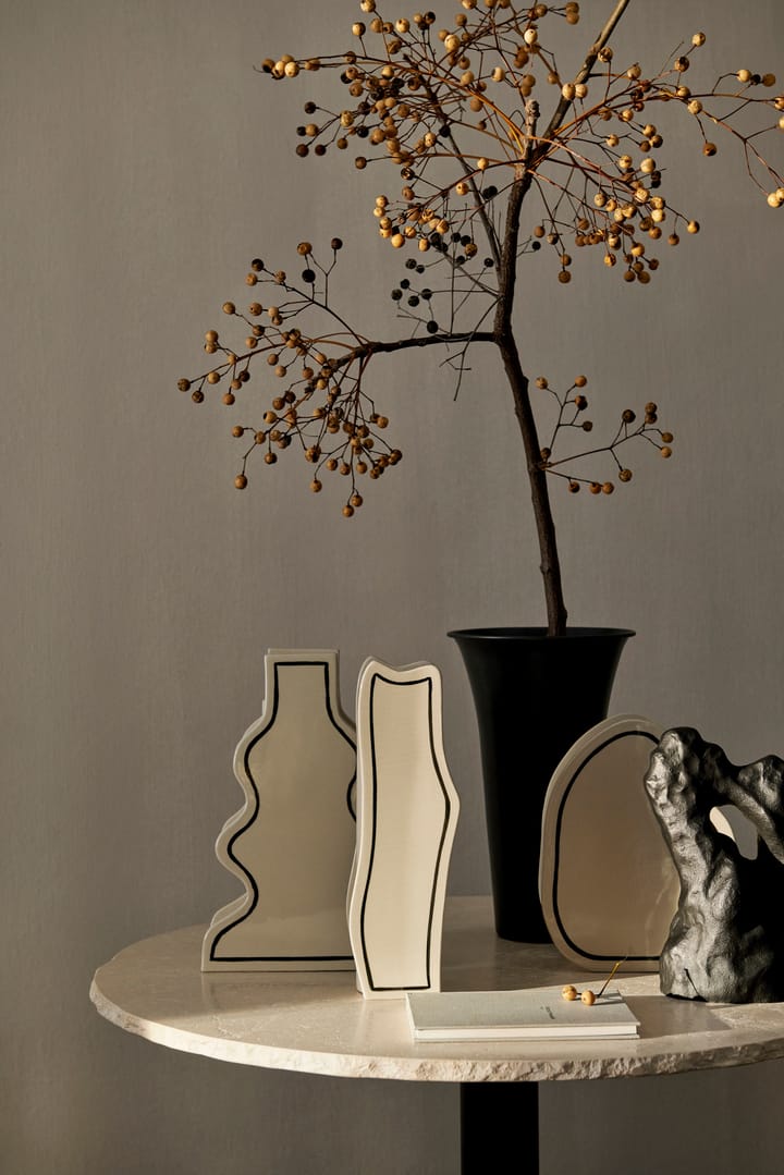 Paste vase slim 35 cm, Offwhite ferm LIVING