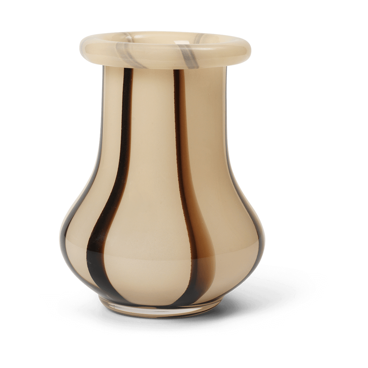 ferm LIVING Riban vase 15 cm Cream