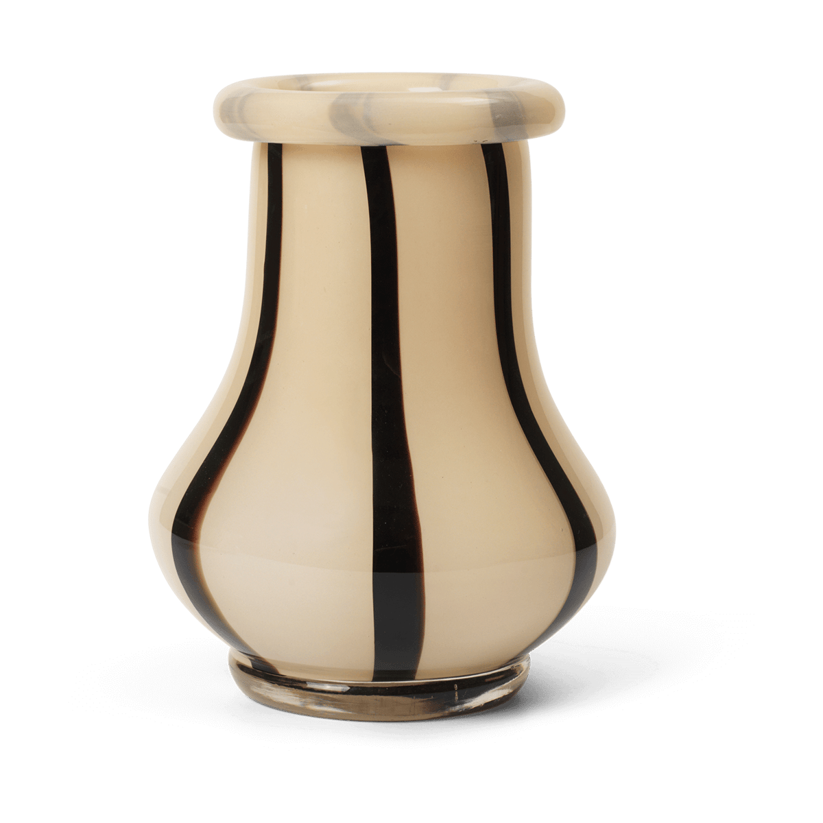 ferm LIVING Riban vase 19 cm Cream