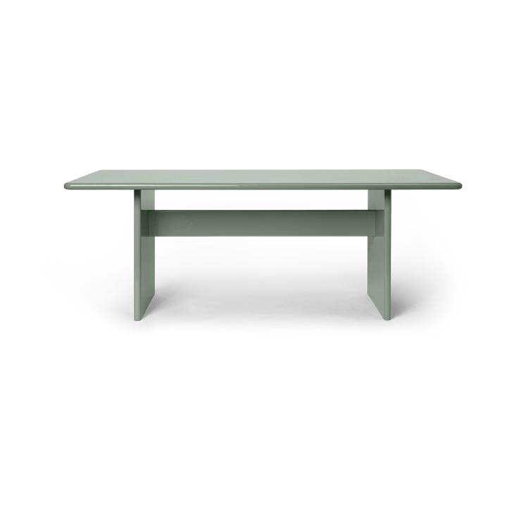 Rink spisebord large 200x90x74 cm - Tea green - Ferm LIVING