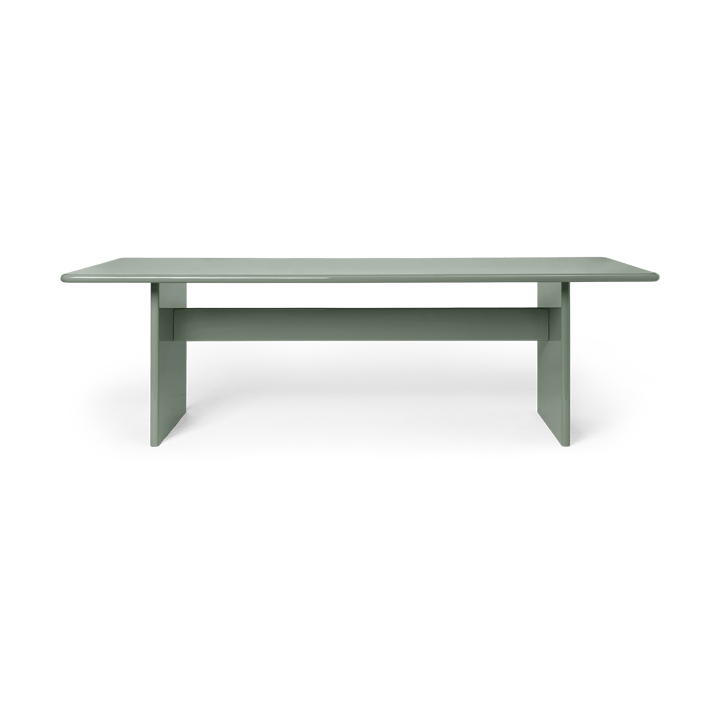 Rink spisebord large 240x90x74 cm - Tea green - Ferm LIVING