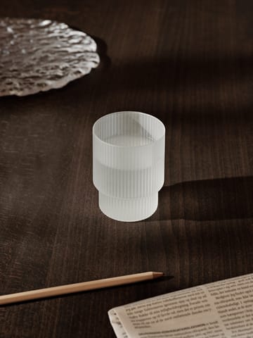 Ripple glas 4 stk - Frosted - ferm LIVING