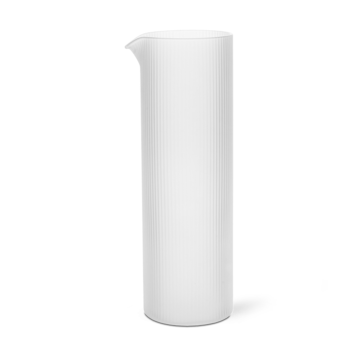 Ripple vandkaraffel 1,12 L, Frosted ferm LIVING