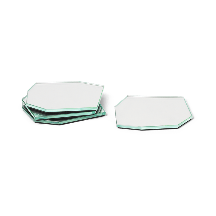 Shard coasters 4-pak, Mirror ferm LIVING