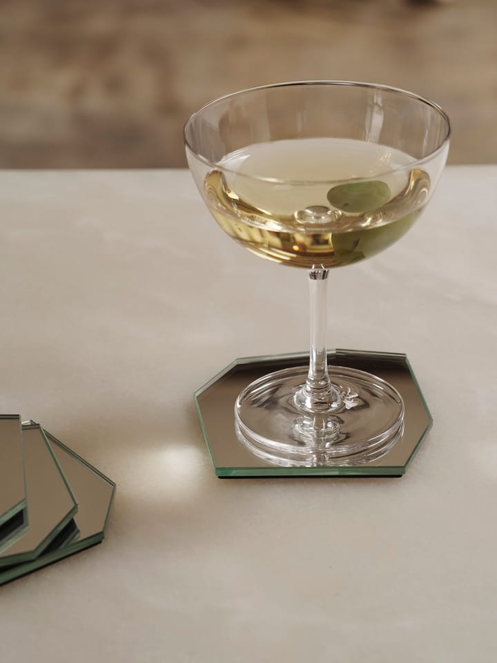 Shard coasters 4-pak, Mirror ferm LIVING