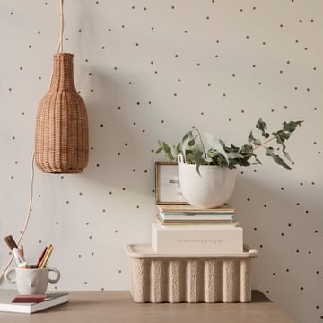 Speckle krukke Ø30 cm - Offwhite - ferm LIVING