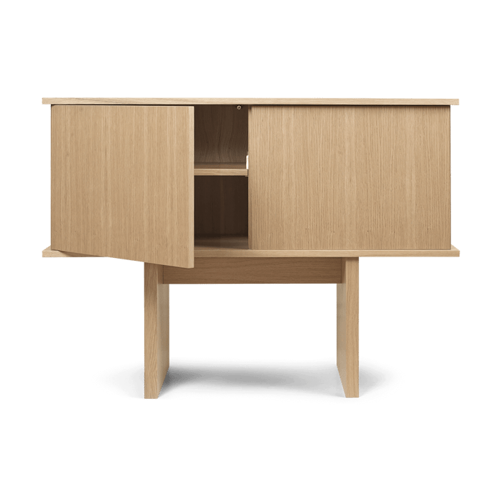 Stilt sideboard single 72,5x100 cm, Natural oak ferm LIVING